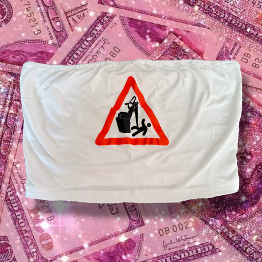 bad boys get crushed tube top