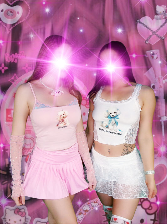 hellfire sweet puppy camisole