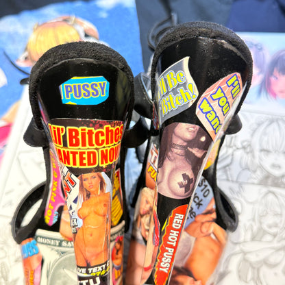 1-800-F*CK platform heels