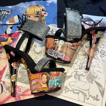 1-800-F*CK platform heels